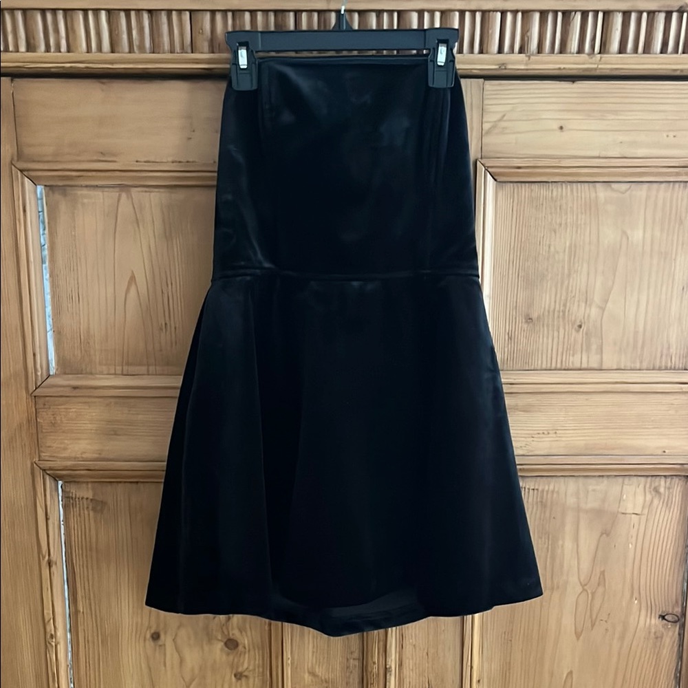 Zara Black Velvet Dress